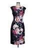 Vince Camuto Print Blue Cocktail Dress Size 12 - photo 1