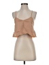 Tibi 100% Cotton Tan Sleeveless Blouse Size 0 - photo 1