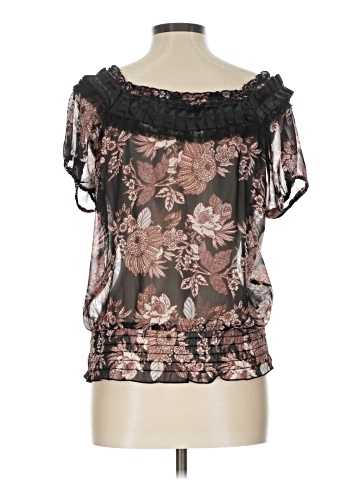 American Rag Cie Short Sleeve Blouse (view 2)