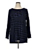 Soma Houndstooth Blue Pullover Sweater Size XL - photo 1