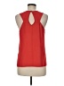 Naked Zebra 100% Polyester Red Sleeveless Blouse Size M - photo 2