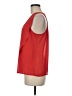 Naked Zebra 100% Polyester Red Sleeveless Blouse Size M - photo 5