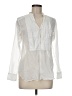 J.Crew 100% Cotton White Long Sleeve Blouse Size 6 - photo 1