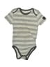 Calvin Klein Stripes Gray Short Sleeve Onesie 12-18 MO / 18 MO - photo 1