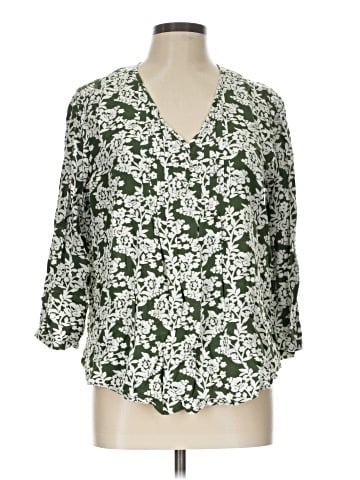 Fun2Fun 3/4 Sleeve Blouse (view 1)
