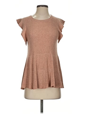 White + Warren Short Sleeve Blouse (view 1)