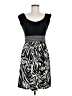 Max and Cleo Graphic Black Casual Dress Size 6 - photo 1