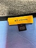 St. John Color Block Blue Short Sleeve Top Size L - photo 7