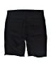 Gap Solid Black Denim Shorts Size 4 s - photo 2