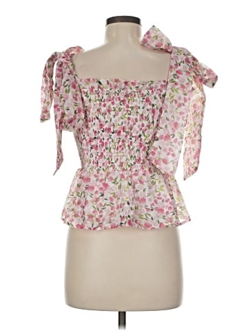 Black Rivet Sleeveless Blouse (view 2)