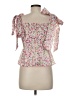 Black Rivet 100% Polyester Pink Sleeveless Blouse Size M - photo 2