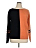 Chico's Color Block Orange Pullover Sweater Size XL - photo 1