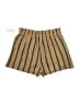 Blue Rain Stripes Gold Shorts Size M - photo 2