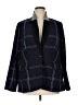 Lane Bryant Plaid Blue Blazer Size 16 - photo 1