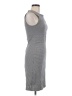 L.K. Bennett Chevron-herringbone Gray Casual Dress Size EU 40 / US 10 - photo 4