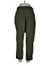 T Tahari Solid Green Casual Pants Size L - photo 2