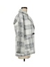 Assorted Brands 100% Nylon Plaid Gray Coat Size Med - Lg - photo 4