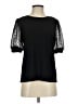 CeCe Black 3/4 Sleeve T-Shirt Size S - photo 1