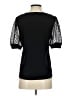CeCe Black 3/4 Sleeve T-Shirt Size S - photo 2