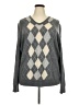 Merona 100% Wool Argyle Gray Wool Pullover Sweater Size XXL - photo 1