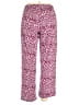 Just Be... Animal Print Burgundy Casual Pants Size 1X - photo 2