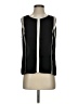 Halogen 100% Polyester Black Sleeveless Blouse Size S - photo 1
