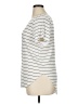 Halogen Stripes Ivory Short Sleeve T-Shirt Size XL - photo 5