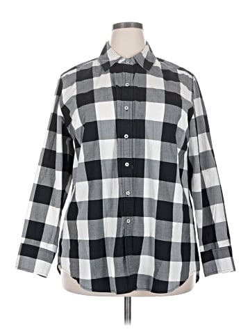 Lane Bryant Long Sleeve Button-Down Shirt (view 1)