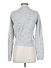 Line & Dot Gray Cardigan Size S - photo 2