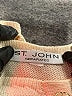 St. John Ivory Sleeveless Top Size L - photo 7
