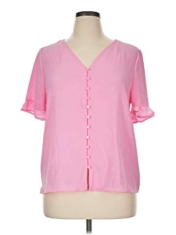 CeCe Short Sleeve Blouse (view 1)