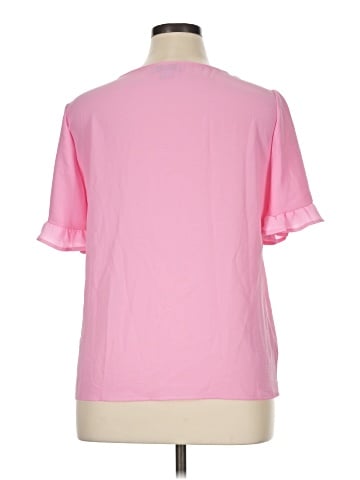 CeCe Short Sleeve Blouse (view 2)