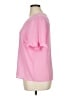 CeCe Pink Short Sleeve Blouse Size XL - photo 5
