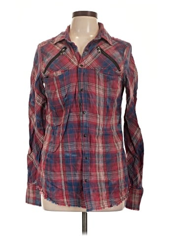 Hudson Jeans Long Sleeve Button-Down Shirt (view 1)