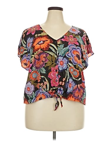 Torrid Short Sleeve Blouse (view 1)