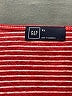Gap Stripes Burgundy Casual Dress Size XL - photo 7