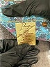 Paige Paisley Blue Denim Shorts Size 26 waist - photo 4