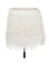 Express 100% Polyester Ivory Casual Skirt Size 6 - photo 2
