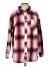 Zenana 100% Polyester Plaid Pink Fleece Size S - photo 1