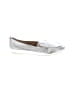 Vionic Metallic Silver Flats Size 8 1/2 - photo 1