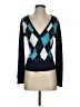 H&M Argyle Blue Cardigan Size S - photo 1