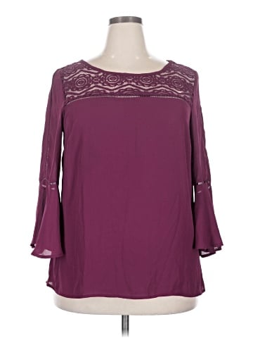 Signature 3/4 Sleeve Blouse (view 1)