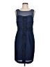 Maeve Solid Blue Cocktail Dress Size 8 - photo 1