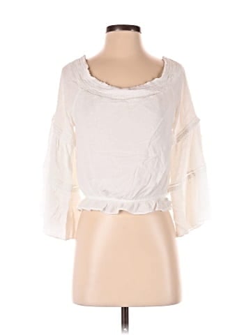 Lulus 3/4 Sleeve Blouse (view 1)
