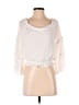 Lulus 100% Polyester Ivory 3/4 Sleeve Blouse Size S - photo 1