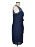 Maeve Solid Blue Cocktail Dress Size 8 - photo 4