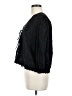 Bobi 100% Cotton Black 3/4 Sleeve Blouse Size M - photo 5