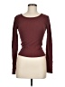 Forever 21 Burgundy Long Sleeve Top Size M - photo 1