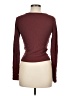 Forever 21 Burgundy Long Sleeve Top Size M - photo 2