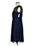 David's Bridal 100% Polyester Blue Cocktail Dress Size 4 - photo 5